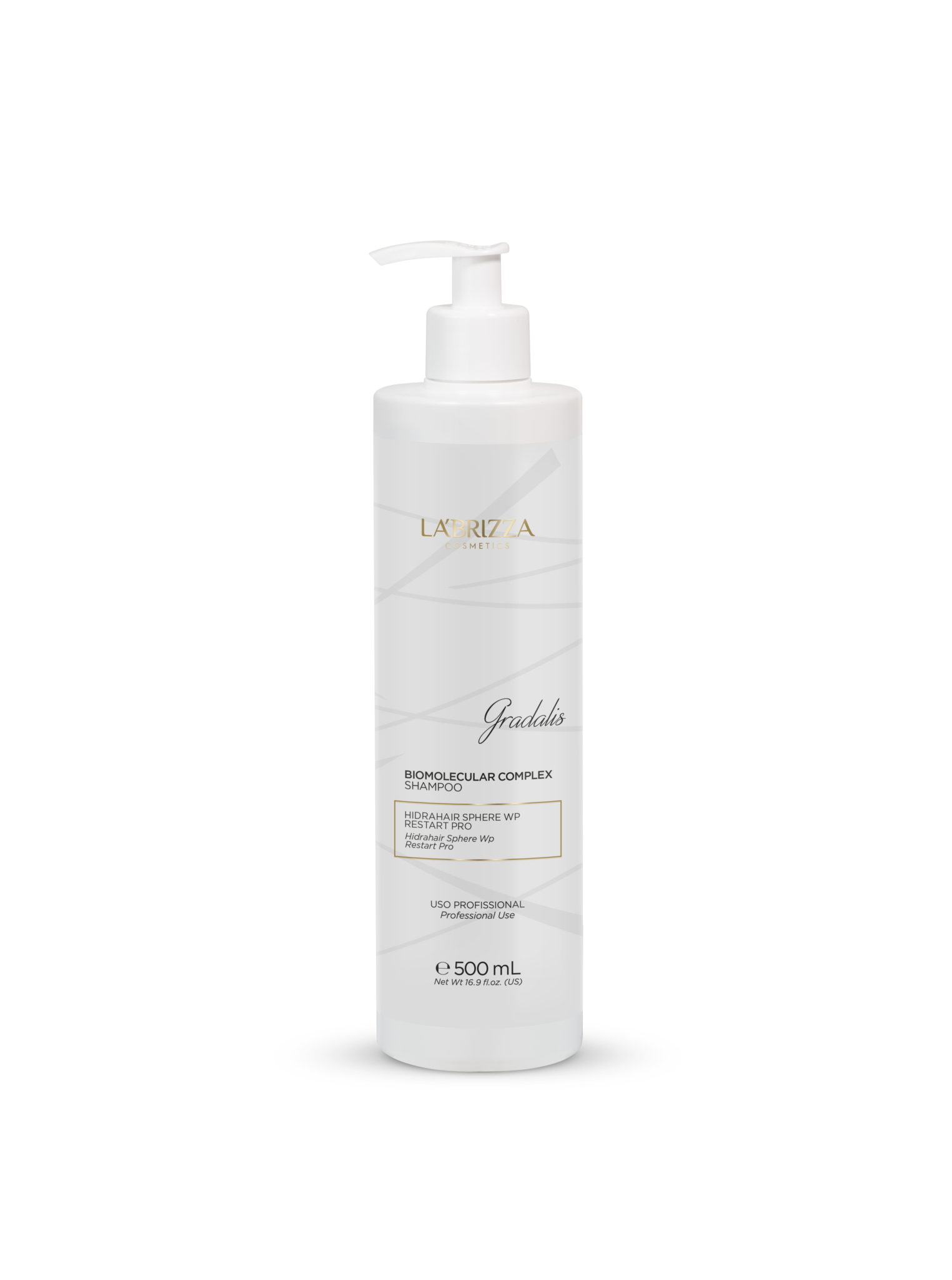 Gradalis Shampoo – Profissional – 500ml – Labrizza