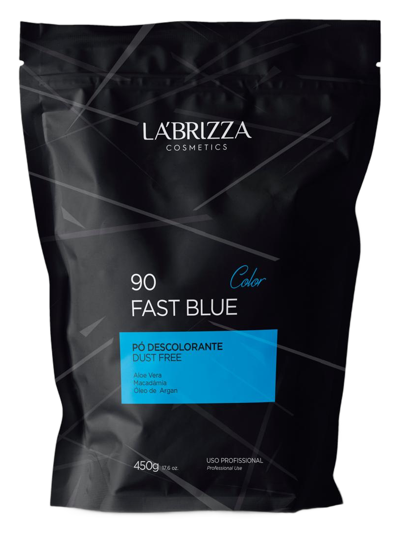 Pó Descolorante 90 Fast Blue 450g La’Brizza